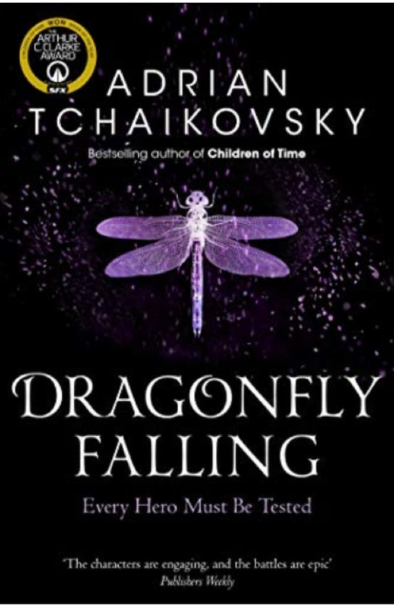 Dragonfly falling cover